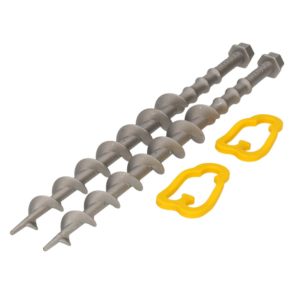 Alu-camp schroefharingen 31cm (set van 2)