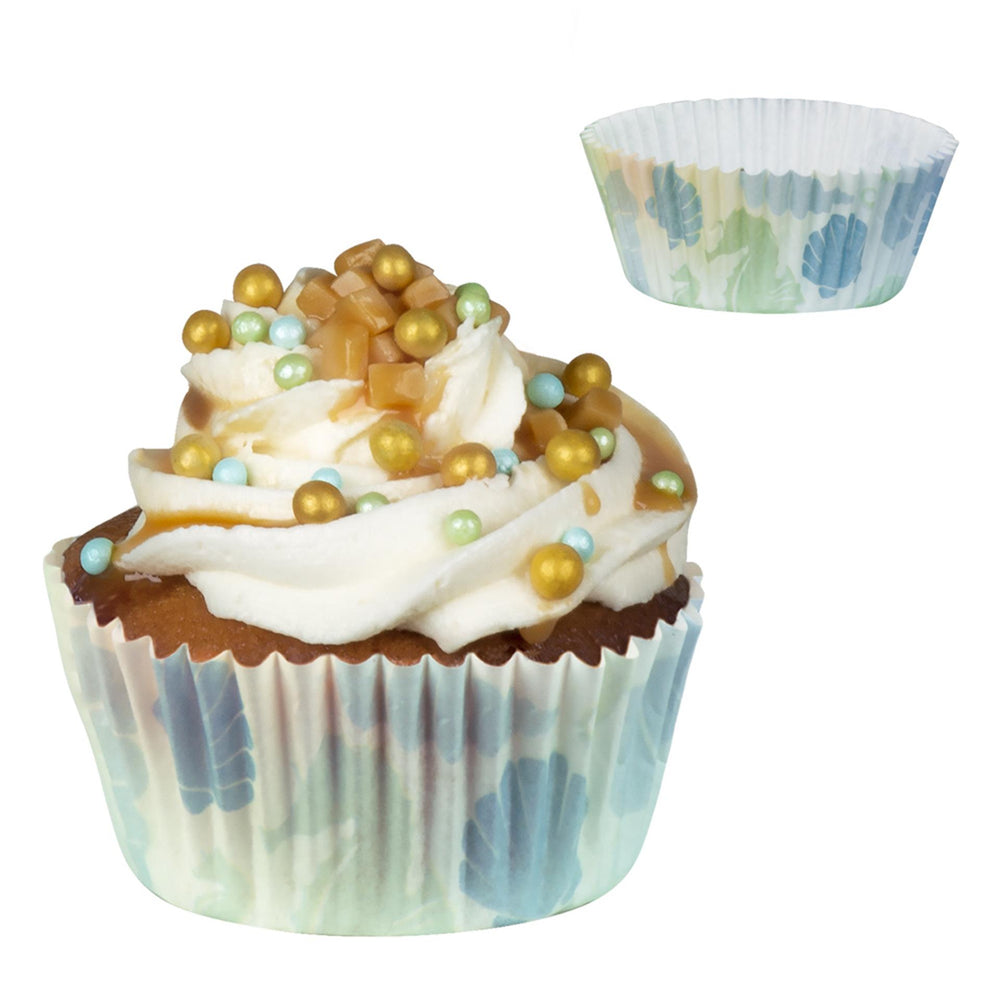 Boland papieren cupcakevormpjes zeemeermin set a 50 stuks ø6,5cm