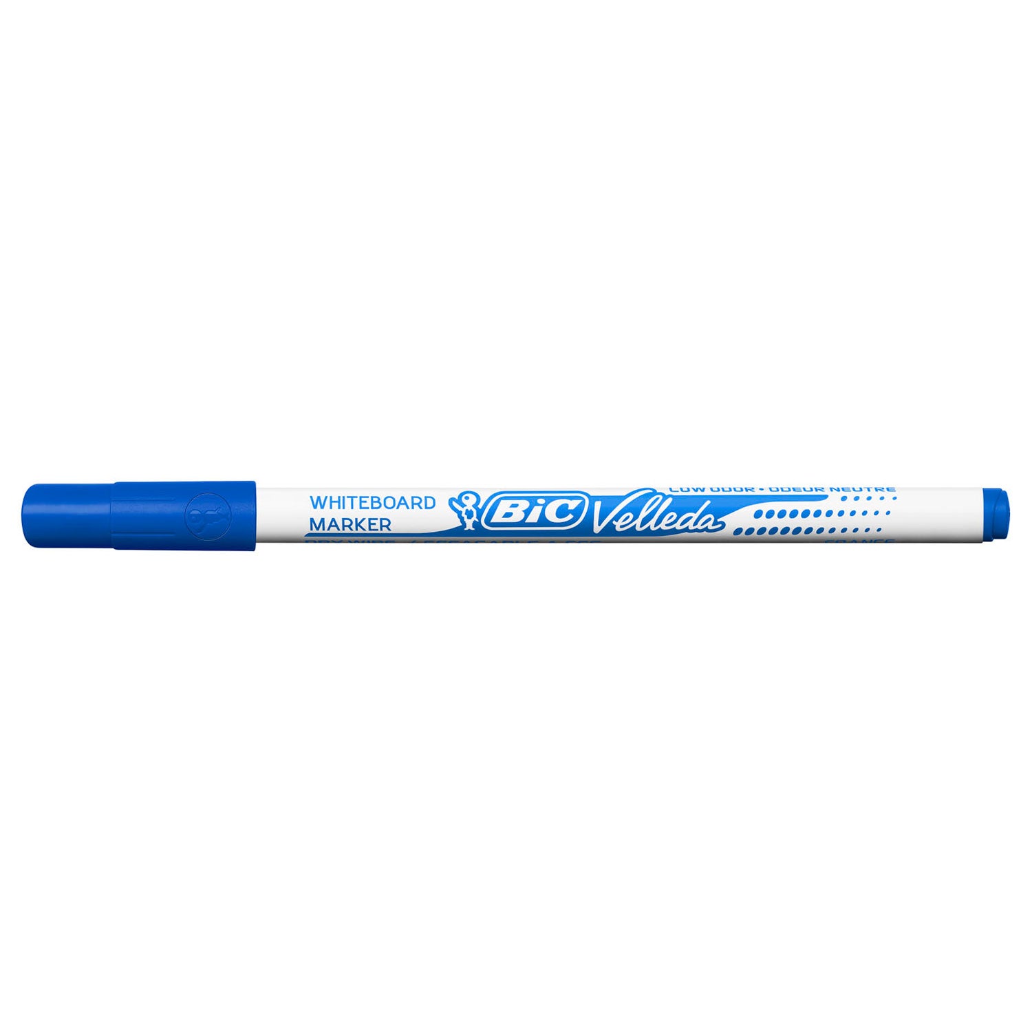 Bic viltstift 1721 whiteboard rond blauw 1,5mm