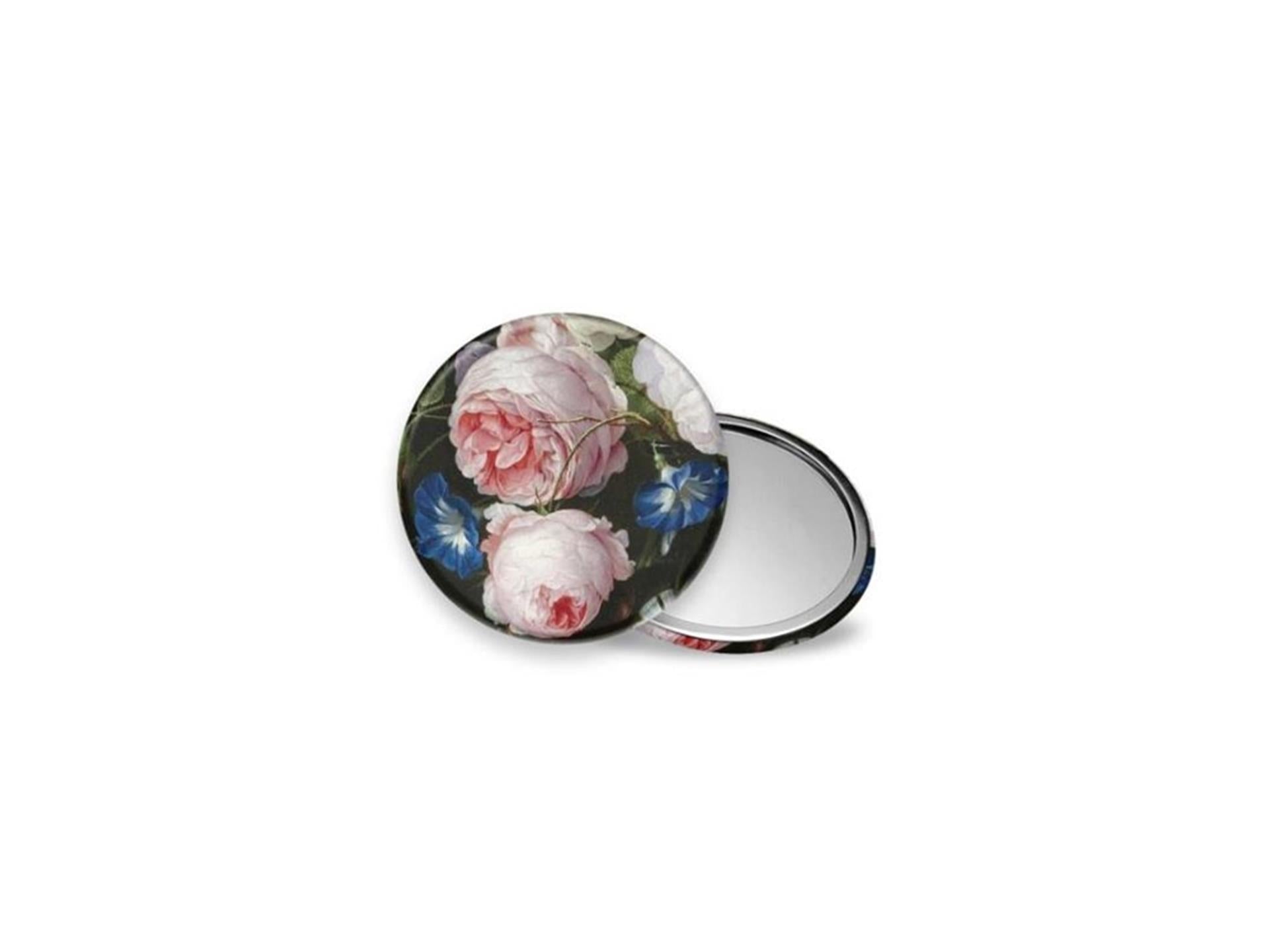 Tasspiegeltje de heem bloemen ø7,5cm