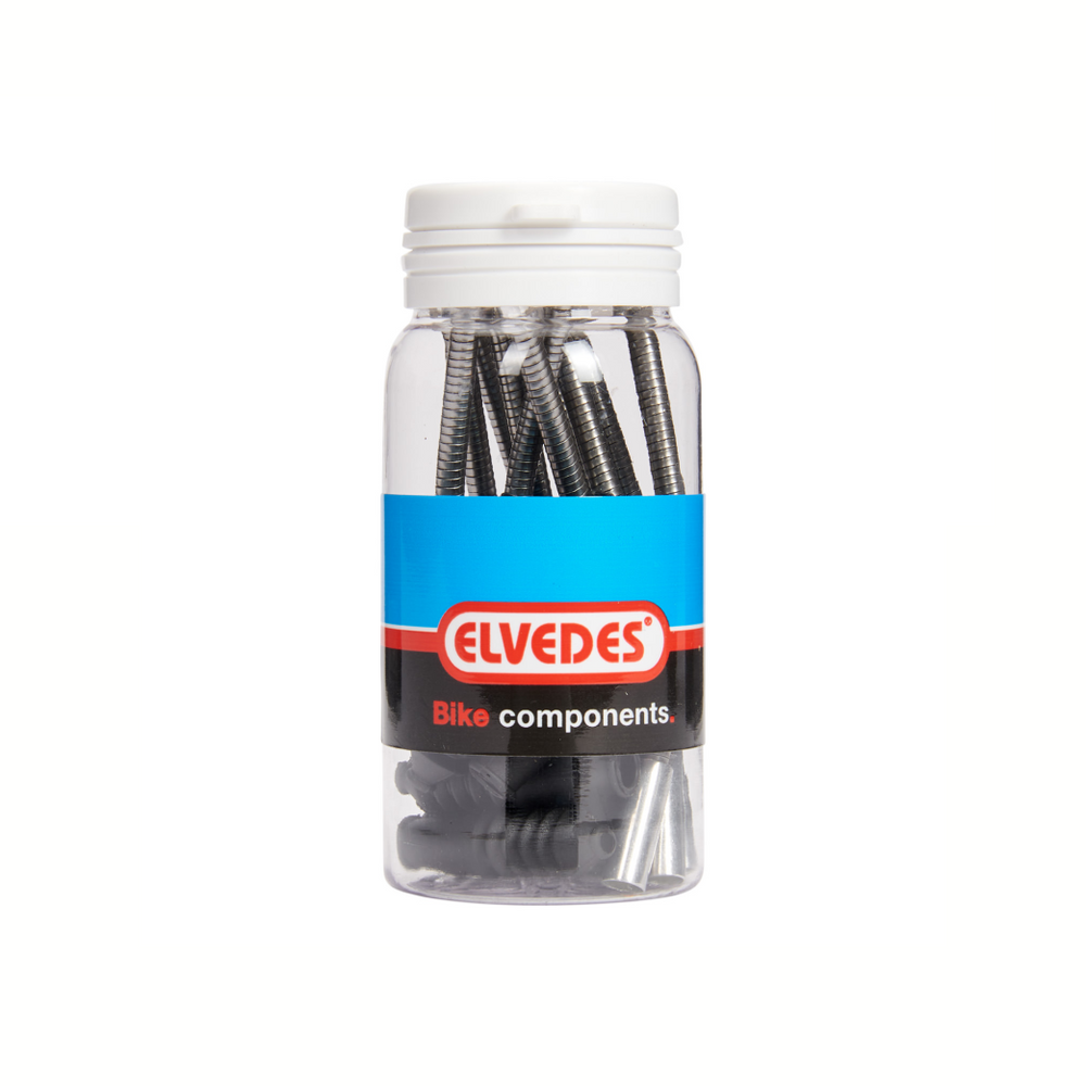 Tuyau flexible de câble de frein en V Elvedes avec caoutchouc Ø5,0 mm (10 pièces)