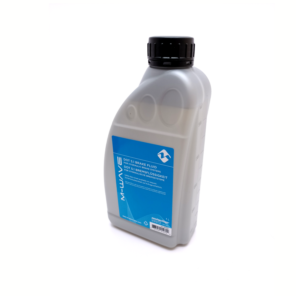 Huile hydraulique M-wave DOT 5.1 pour systèmes de freinage hydrauliques 1L