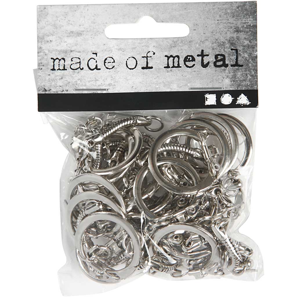 Creative company sleutelhanger met ketting, 25st.