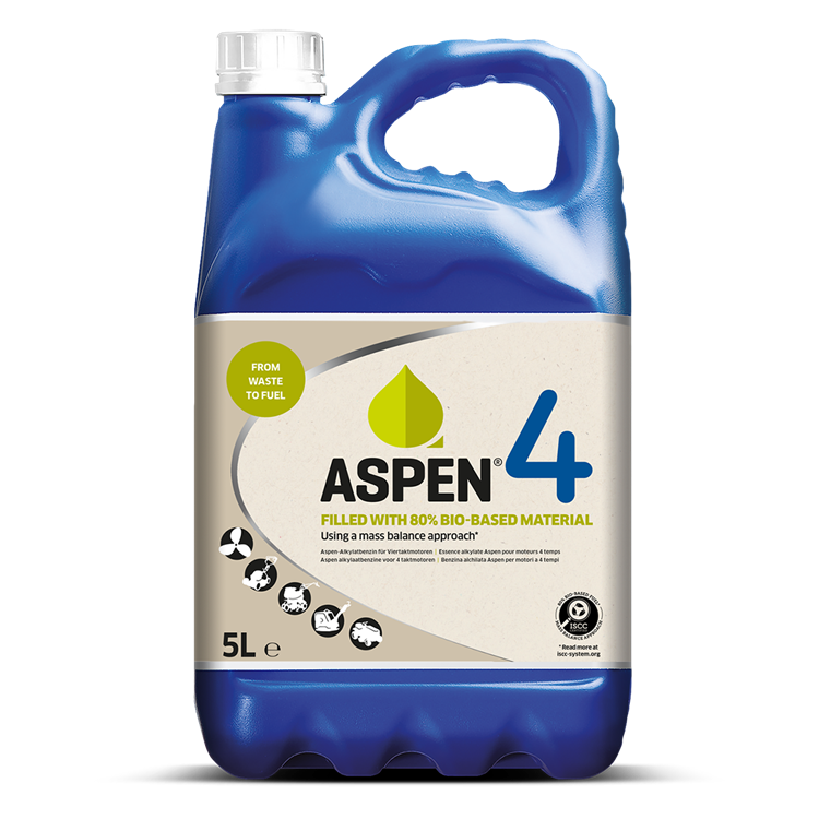 Aspen 1076984 - benzine 4-takt bio-80 5ltr | 3 stuks