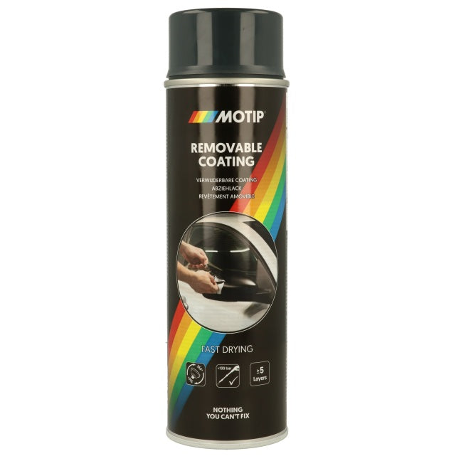 Sprayplast Motip - noir mat (aérosol de 500 ml)