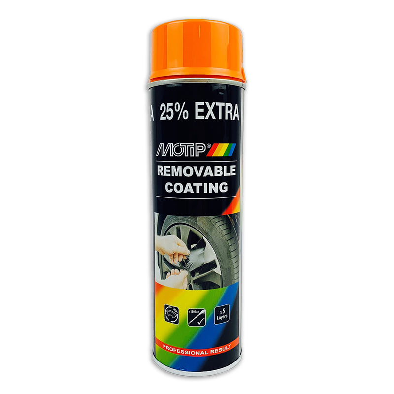 Motip verwijderbare coating oranje