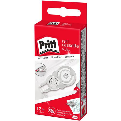 Navulling voor correctieroller pritt refill flex 6 mm x 12 m