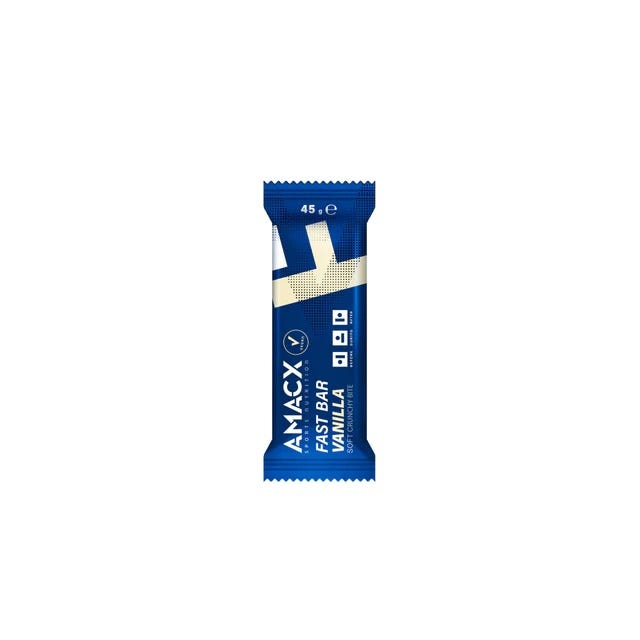 Amacx energy bar fast bar vanille 12x45gr