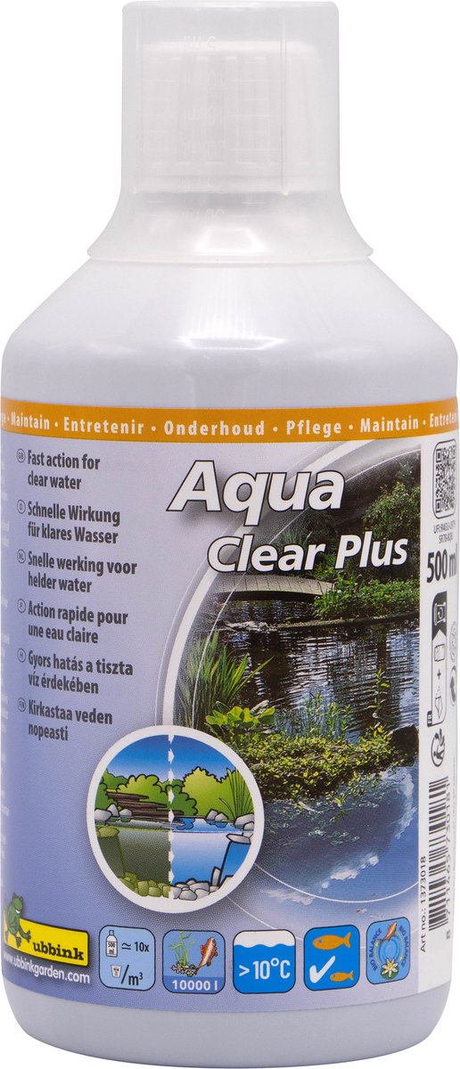 Ubbink vijverwaterbehandeling aqua helder 500 ml