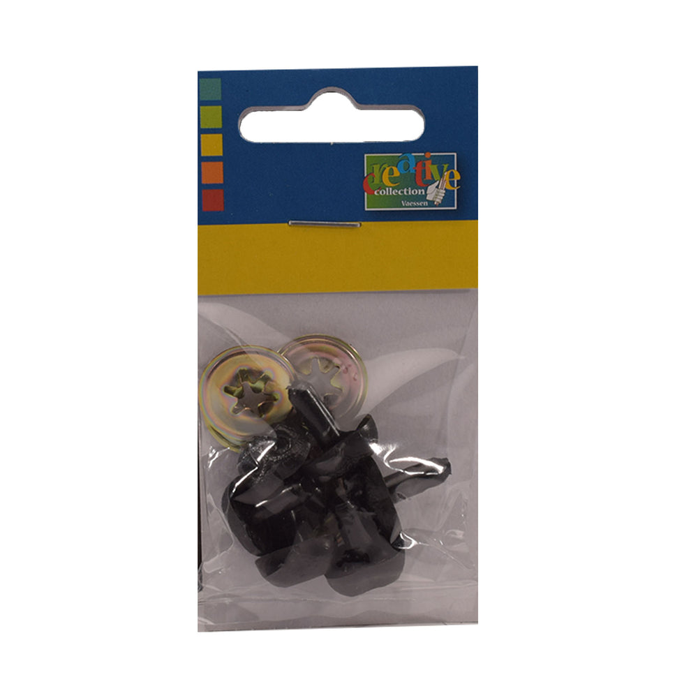 Darice • neuzen hond beer 15 mm 6 st