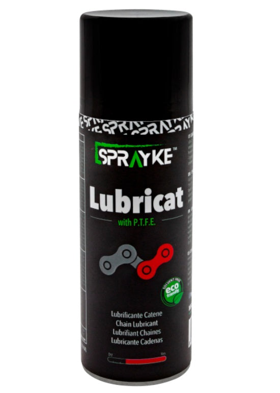 Sprayke ptfe fietsketting smeermiddel spray 200ml