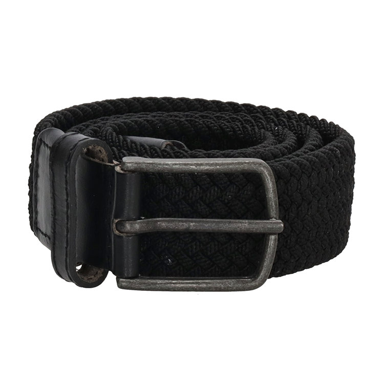 Unique 1070363 - riem size 105 zwart stretch nylon-leather | 4 stuks