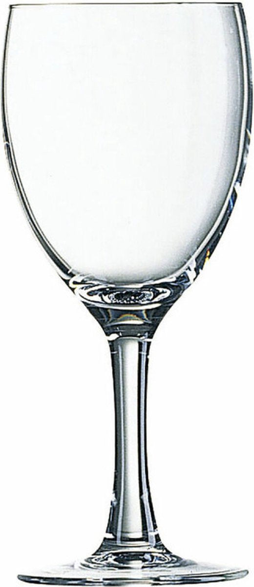 Arcoroc elegance wijnglazen 24,5 cl 245 ml | set van 12 stuks | geschikt voor witte wijn | glas | vaatwasserbestendig | voor thuis en horeca
