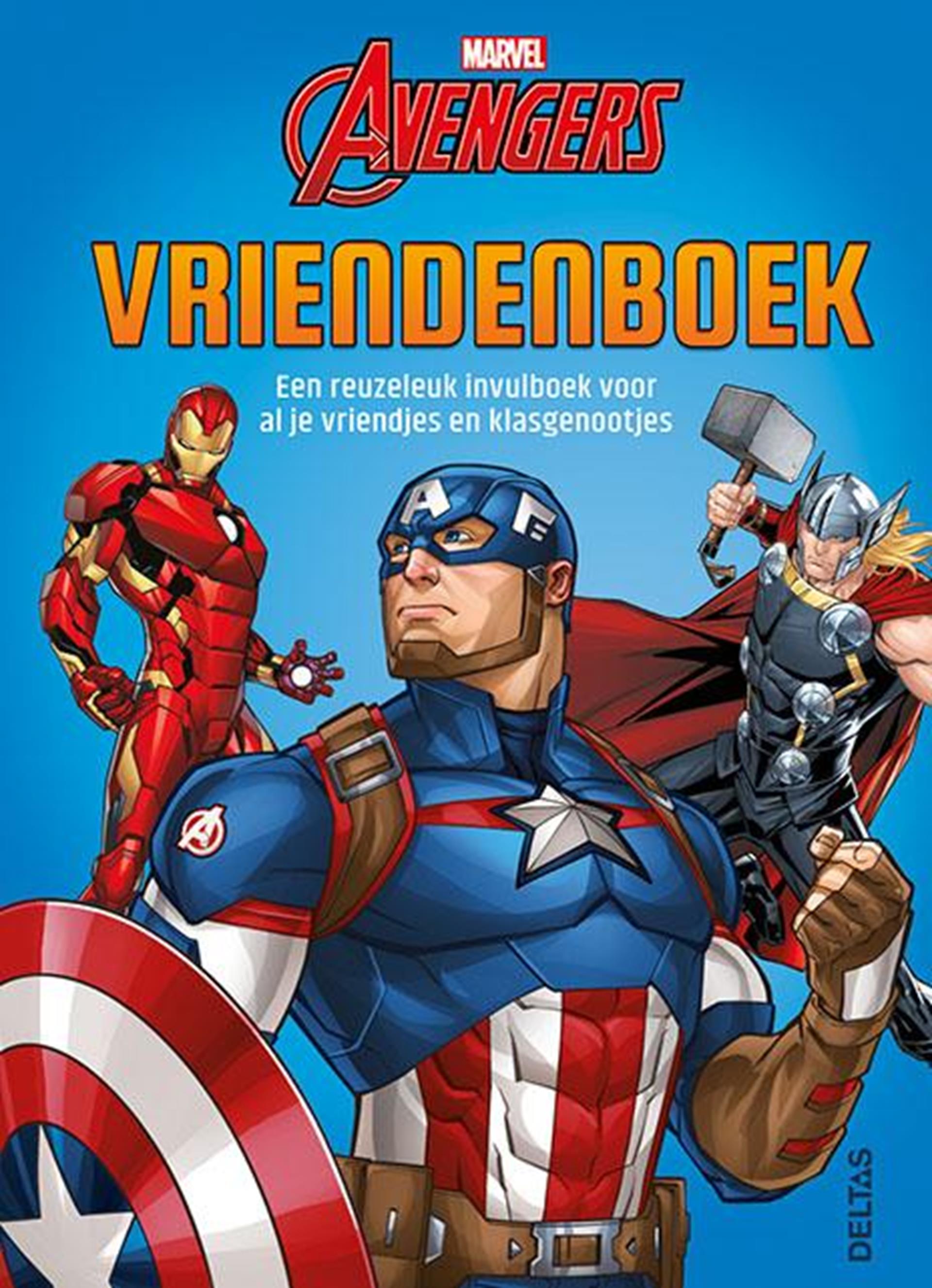 Deltas vriendenboek avengers