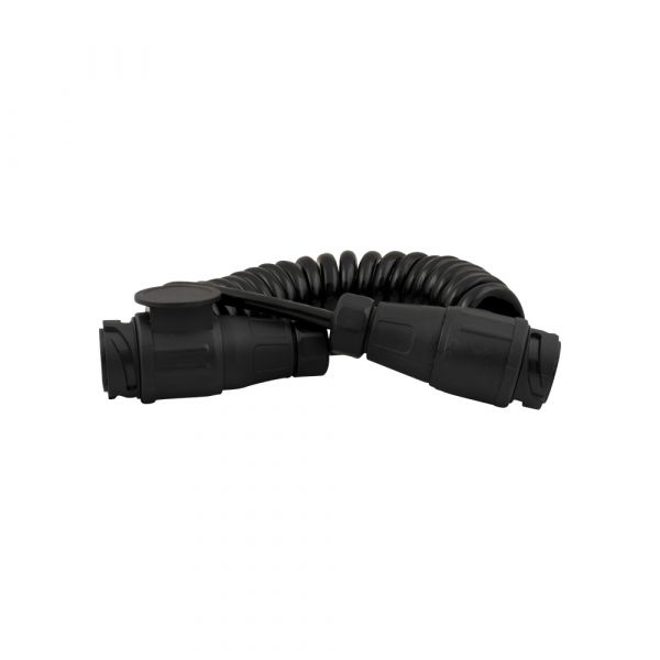 Trailergear spiraalkabel 13p. stekker
