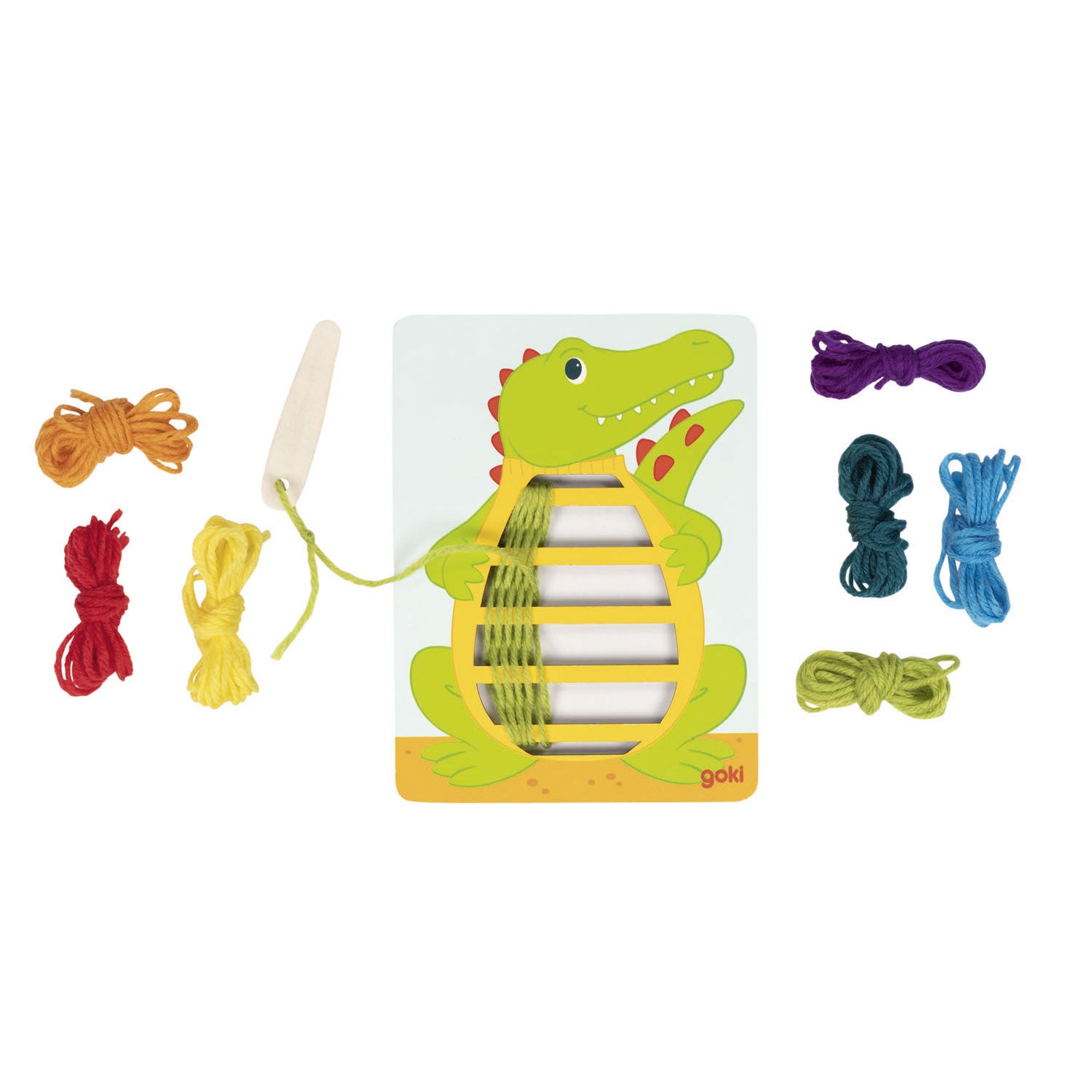 Goki Houten Weefpuzzels, 3e.
