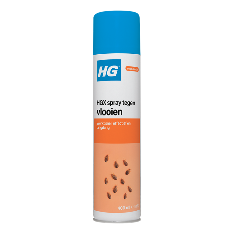 Hg 1032841 - x spray tegen vlooien 400ml | 2 stuks