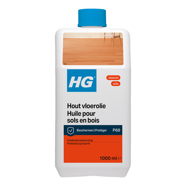 Hg 1044964 - hout vloerolie | 2 stuks