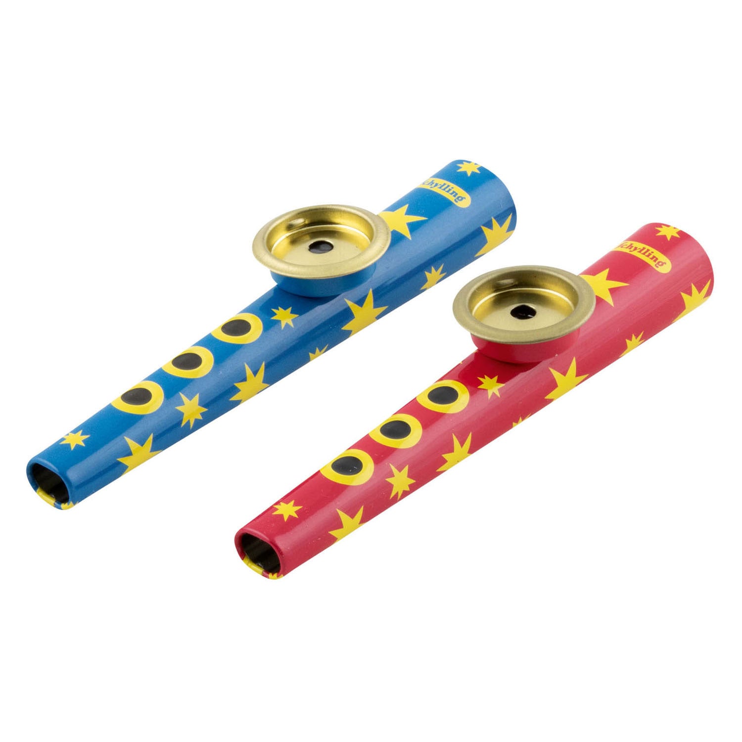 Goki kazoo met sterren metaal