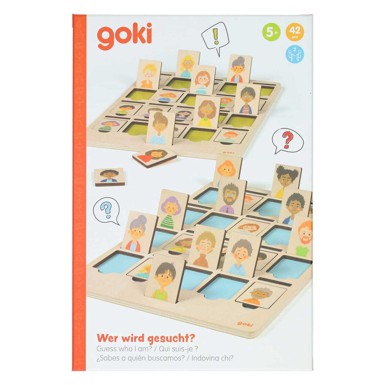 Goki guess who I am? 42 pieces. 20x30x0.7 cm.