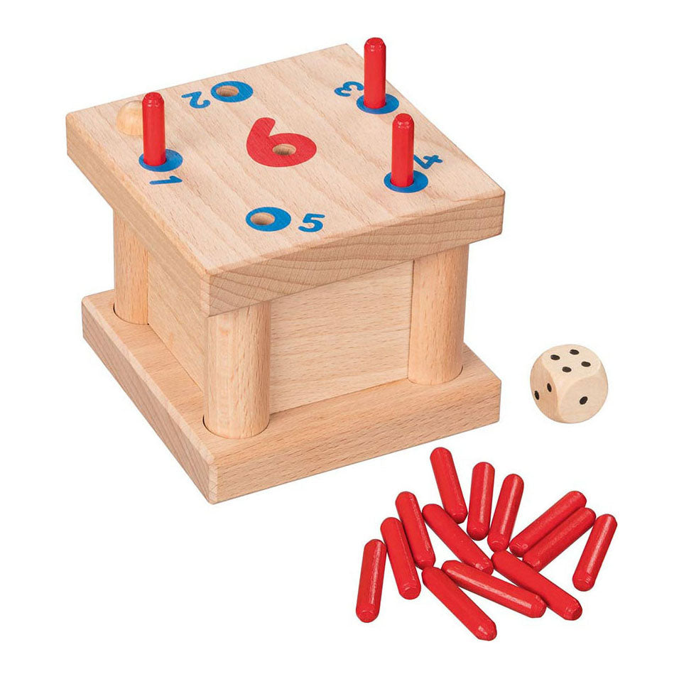 Goki houten lastig 6 pinspel