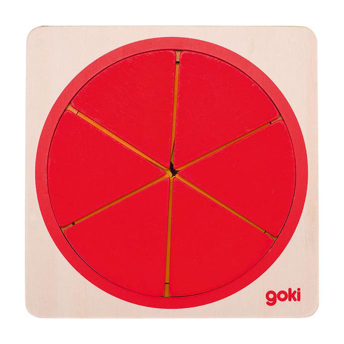Goki houten lagenpuzzel cirkel, 21e.