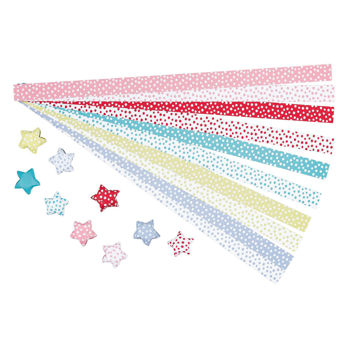 Goki origami vouw sterren knutselset