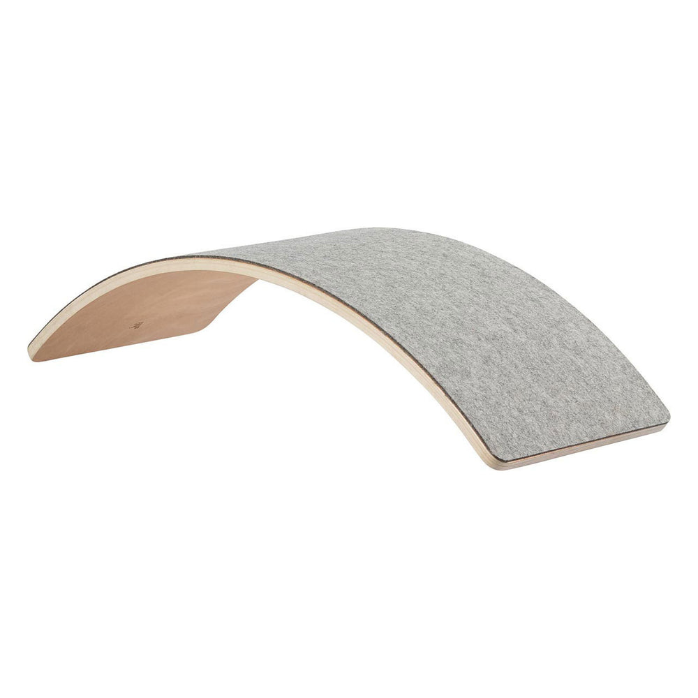 Goki houten balansbord golf met vilt, 82cm