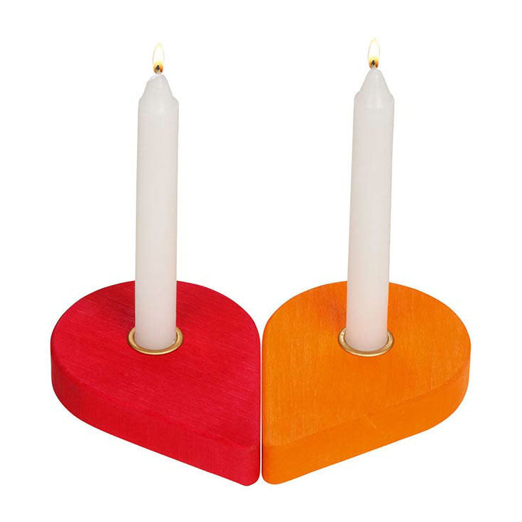 Goki Wooden Birthday Wreath Candle Holders, Set of 6