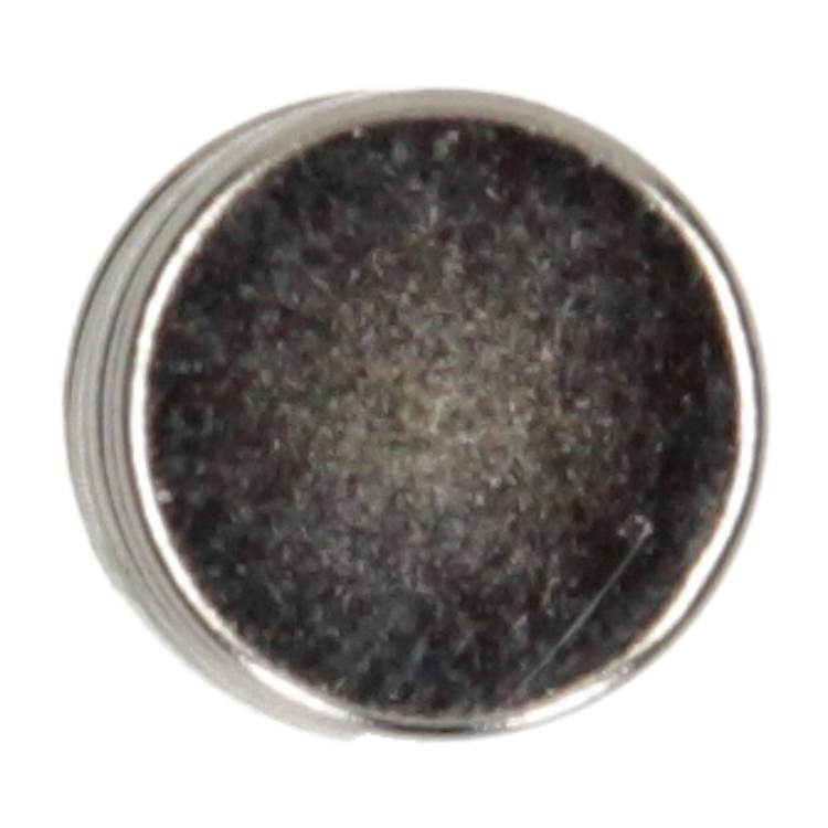 Mack 1076876 - schijfmagneten neodymium 12mm*2mm (n35) - zilver 8st | 4 stuks