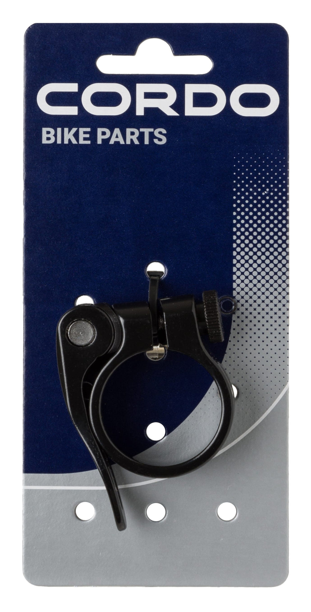 Cordo quick release voor zadelpen 34.9mm zwart
