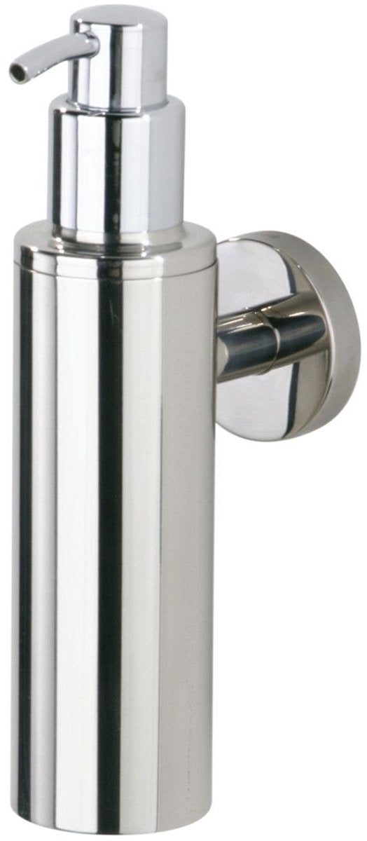 Tiger boston - zeepdispenser wandmontage 190 ml - zonder boren - boren of lijmen - rvs gepolijst