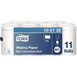 Papieren handdoeken tork wiper wit