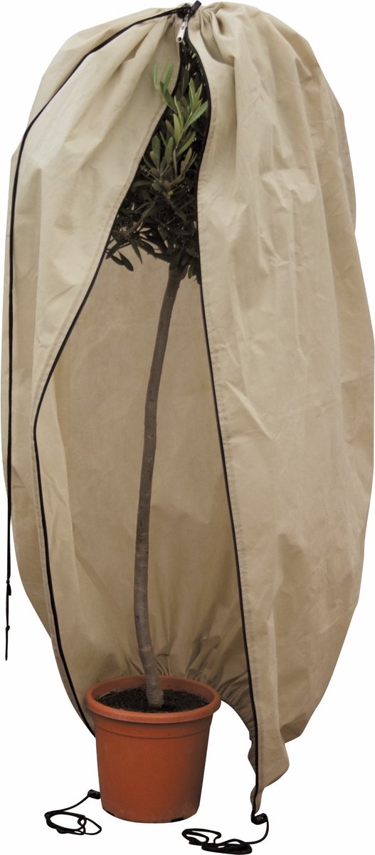 Eurotrail plantenhoes tegen vorst - beschermhoes winter boom plant - ø 120 - beige - planthoes