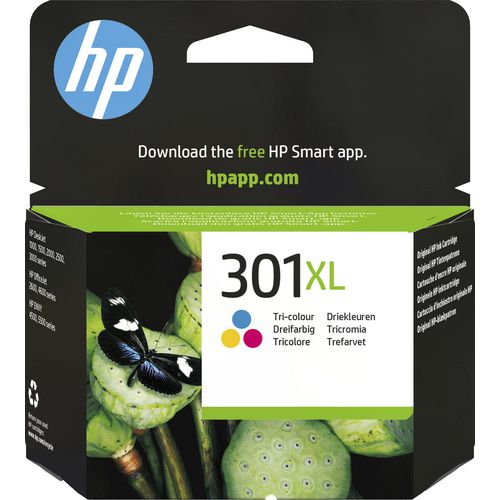Inktcartridge hp ch56e nr. 301xl 3kleuren