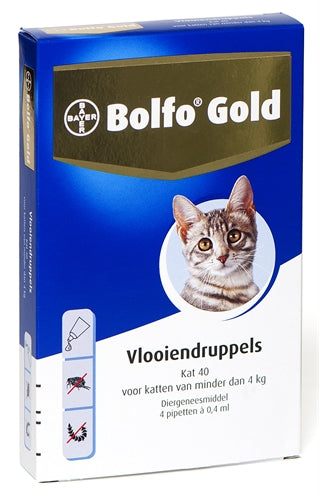 Bolfo Gold cat flea drops