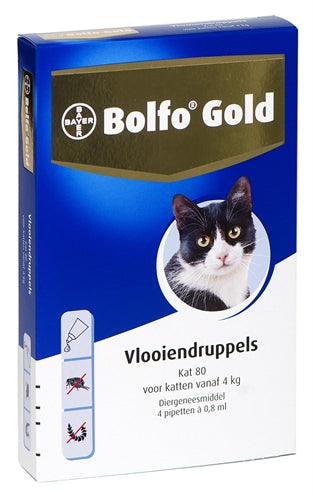 Bolfo Gold cat flea drops