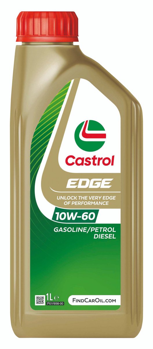 Castrol edge-serie - volsynthetische motorolie - 10w-60 - fluid titanium - supercar