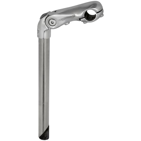 Potence Ergotec Kobra réglable inox 25.4 300x110 25.4 mm - argent