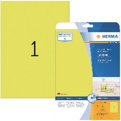 Etiketten herma