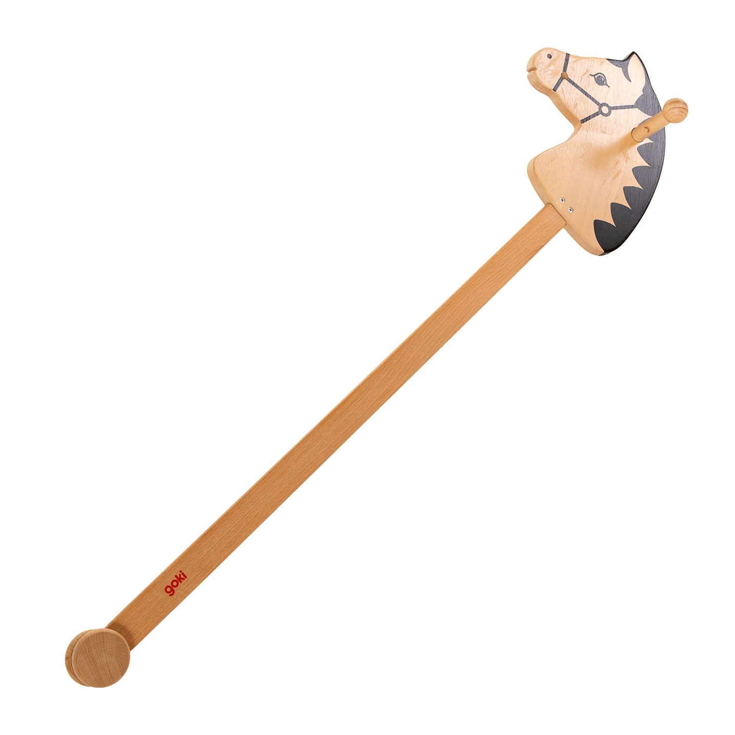 Goki houten stokpaard