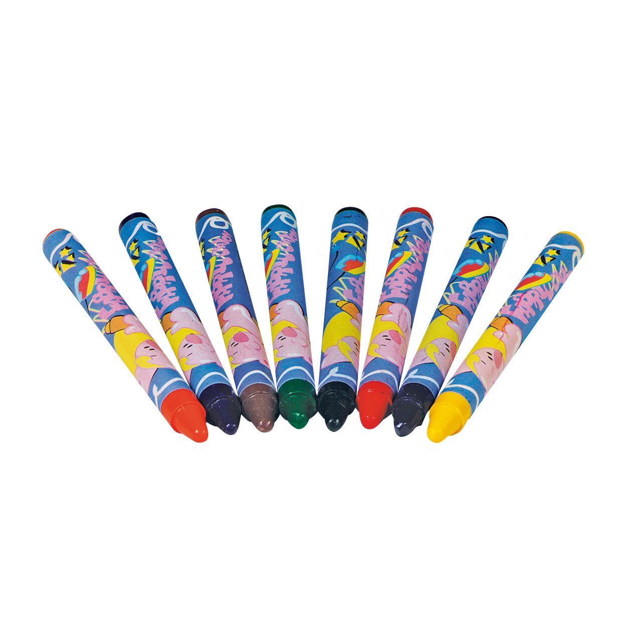 Goki fabric crayons (washable). 9 cm. 8 colours. 3+