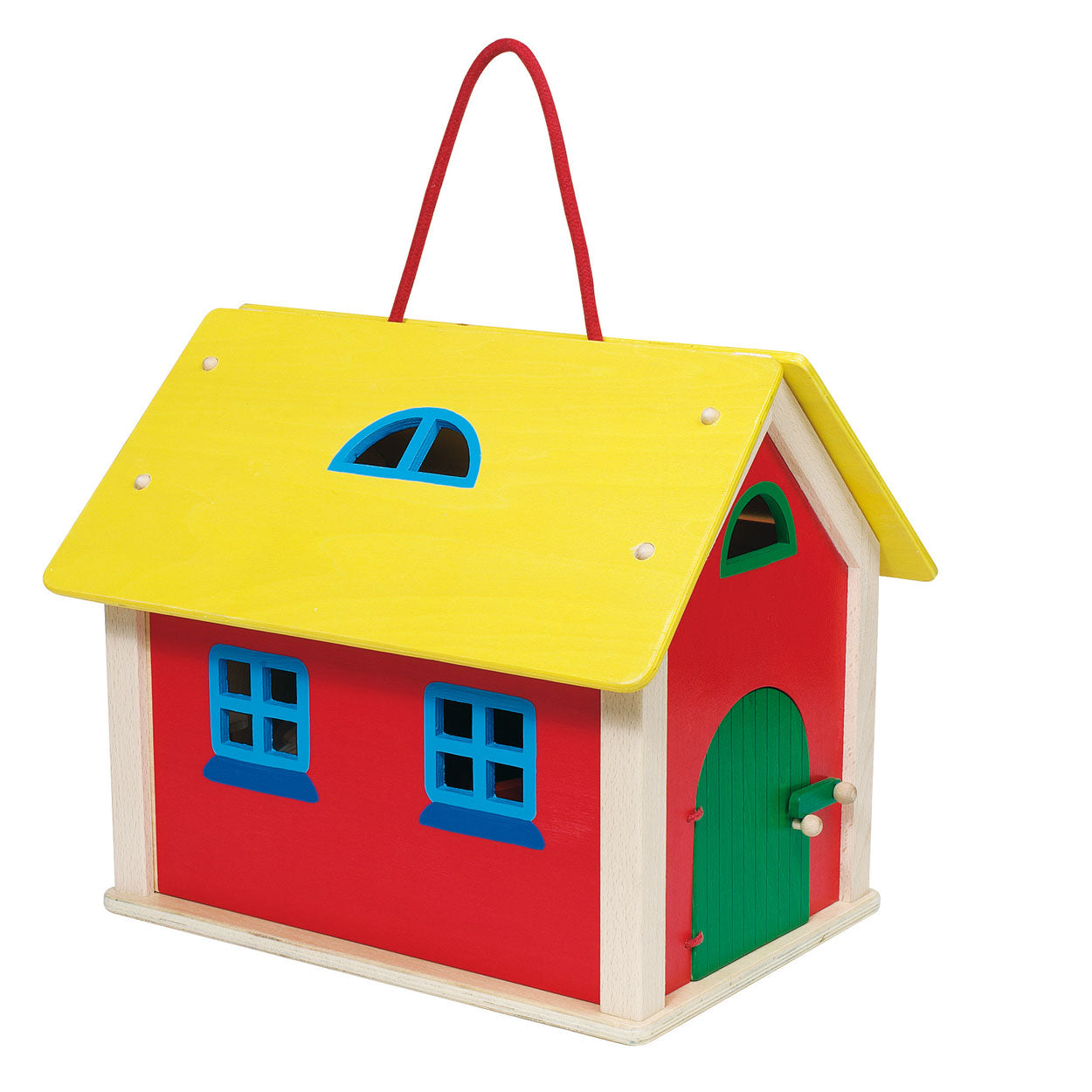 Goki houten meeneem boerderij, 31dlg.