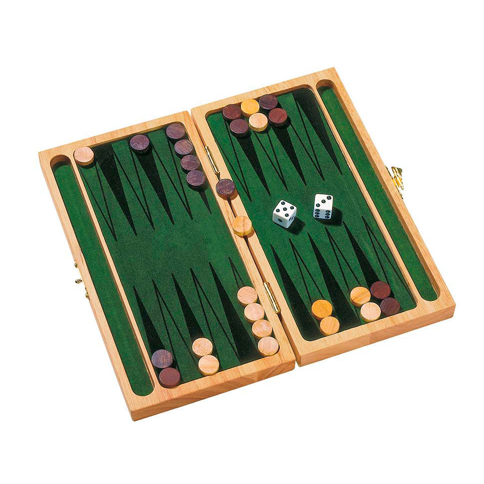 Goki houten backgammon