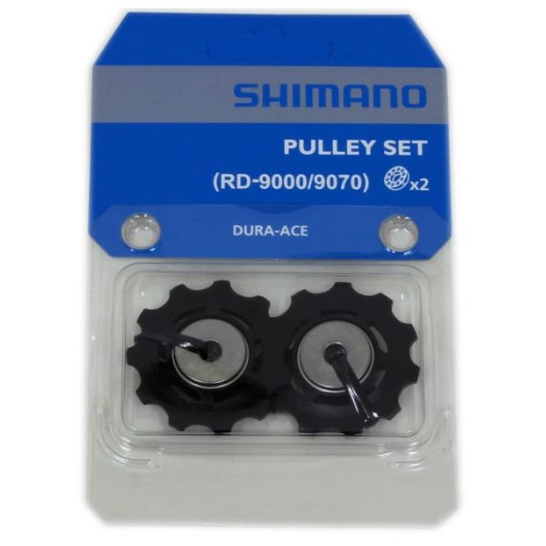 Shimano derailleurwielen-set shim.pulley set rd9000 rd9070 2pcs.bl.