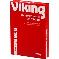 Kopieerpapier viking a4 80 g m² glad wit 500 vellen