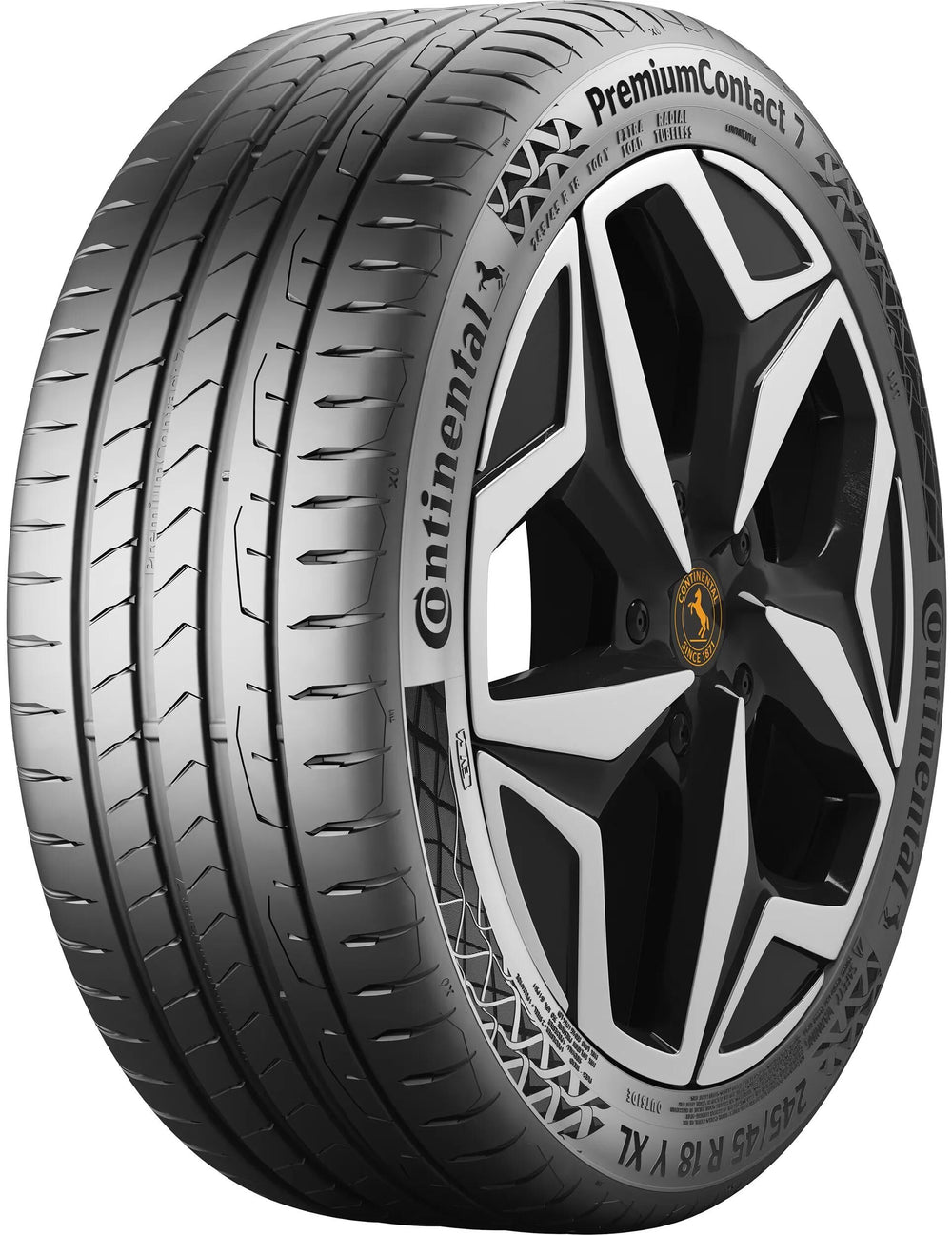 Continental zomerbanden premium contact 7 tires so 225 50r17 98y conti prem. contact 7 xl
