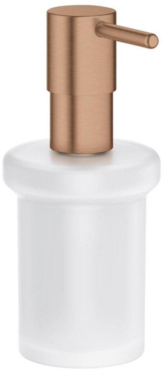 Grohe essentials zeepdispenser - 160 ml - geborsteld warm sunset (mat brons)