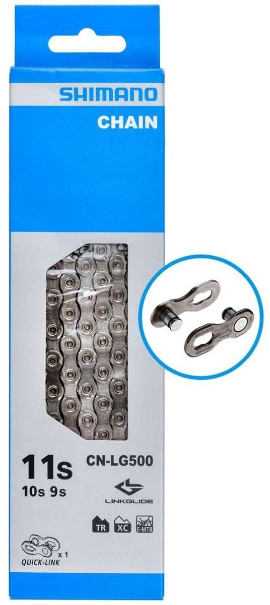 LINKGLIDE LG500 - Duurzame ketting voor 10 11-speed LINKGLIDE en 11-speed HYPERGLIDE - Grijs