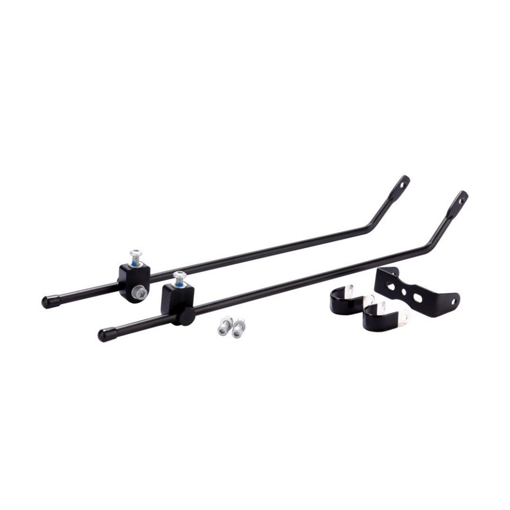 Mirage achterdrager bevestigingsmateriaal zwart 2555502